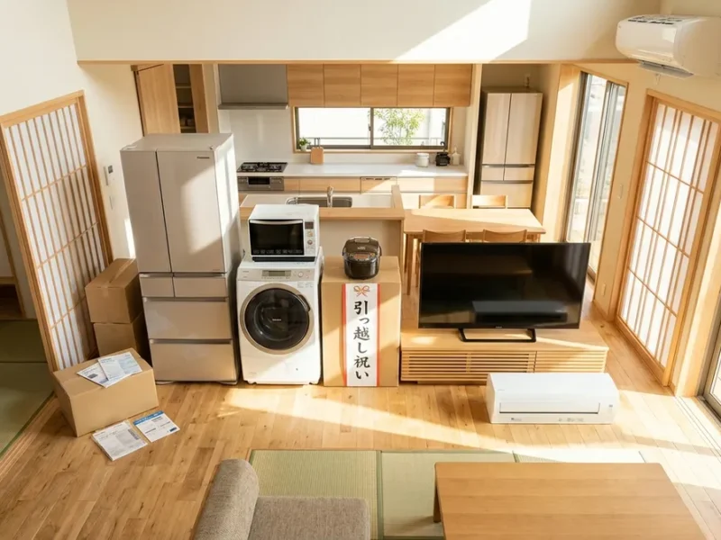 新生活で必要な家電の全体像と予算感