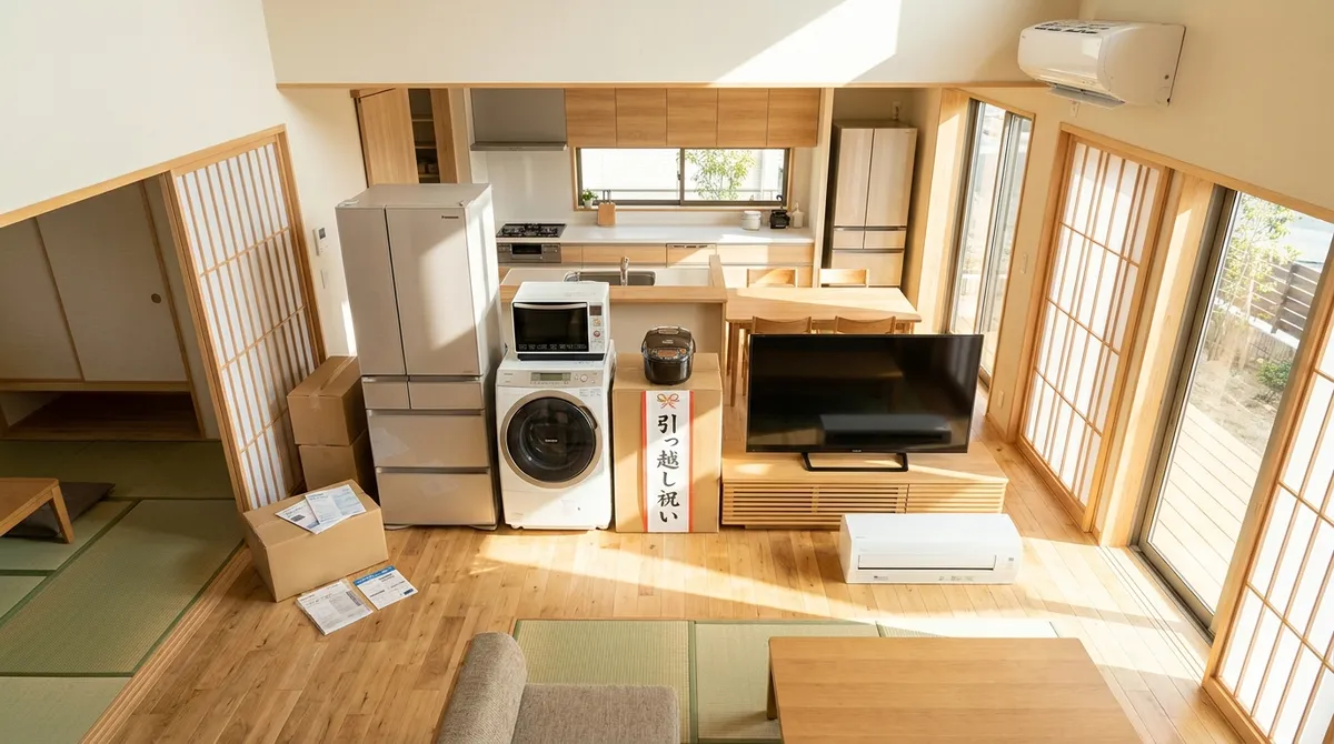 新生活で必要な家電の全体像と予算感