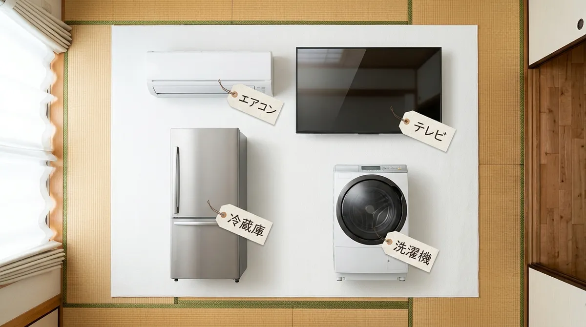 家電リサイクル法とは｜制度の目的と対象4品目