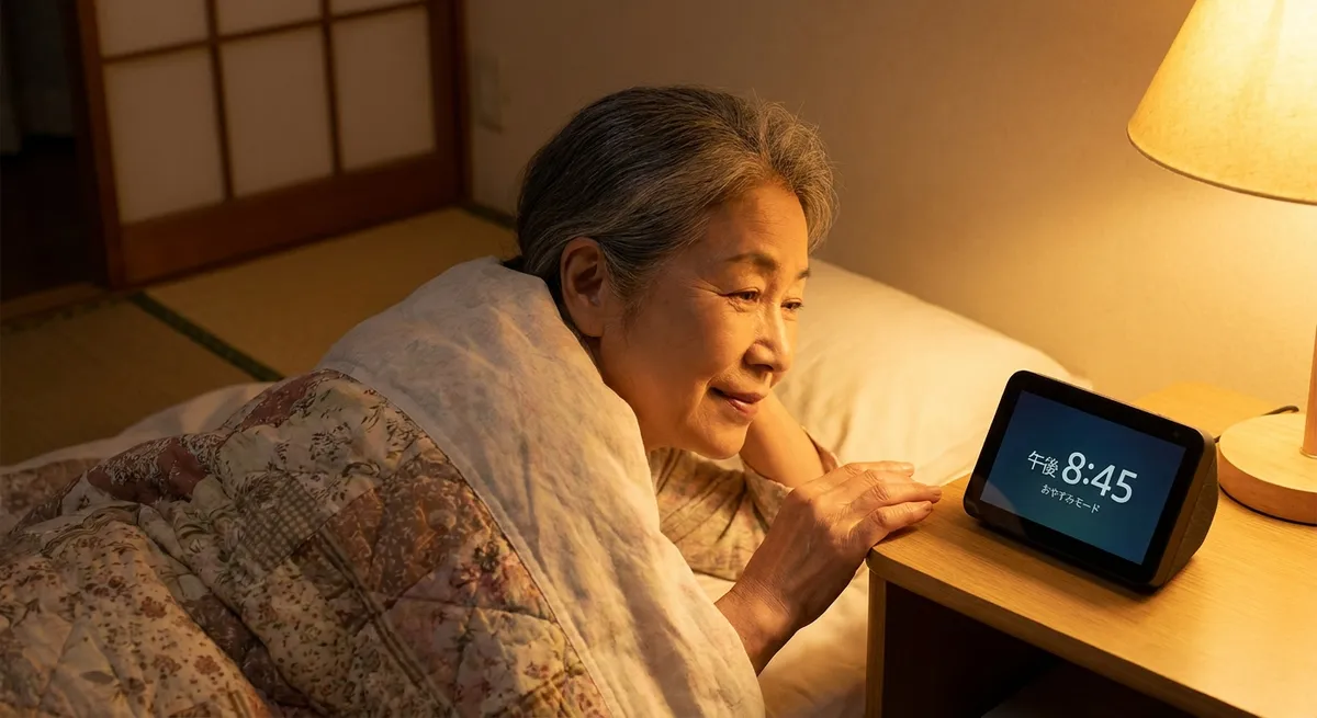 シニア世代にとっての音声操作家電——転倒リスク軽減と生活の自立支援