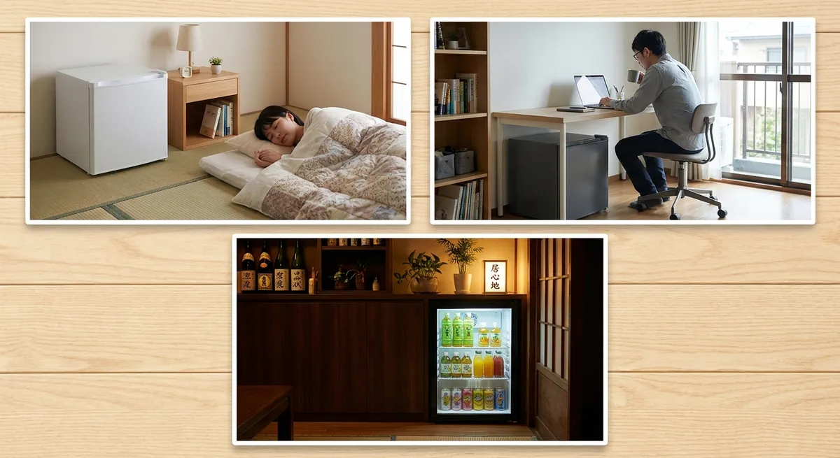 サブ冷蔵庫としての活用アイデア|場所別の使い方
