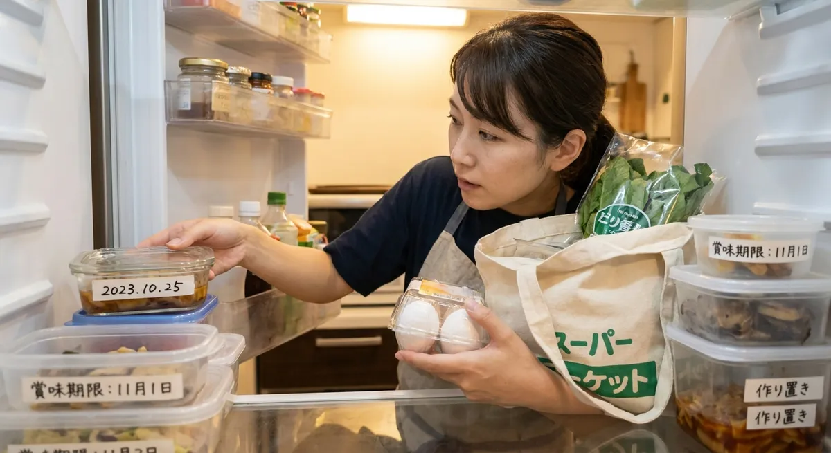 食品ロスを劇的に減らす「先入れ先出し」の実践法