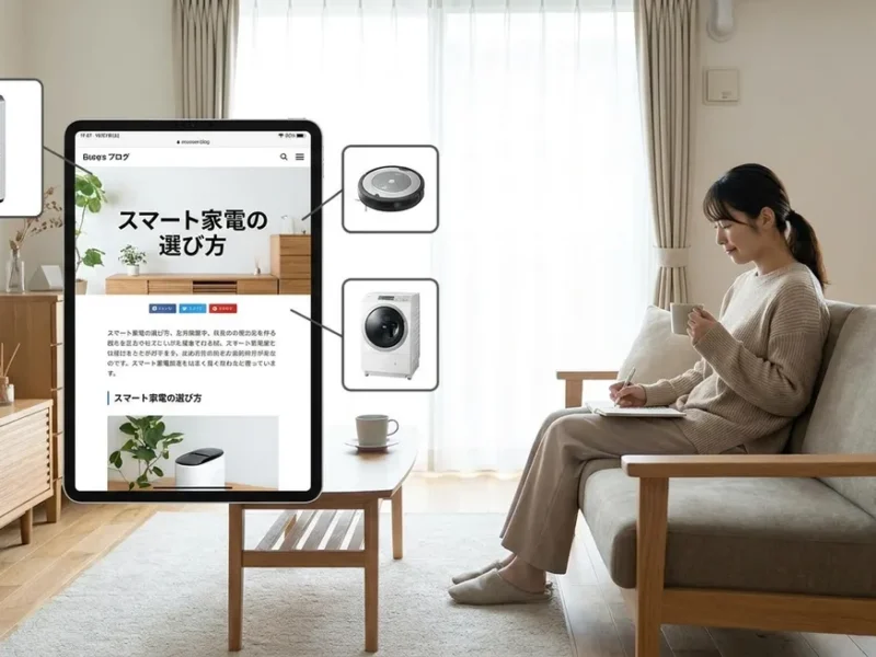 新しい記事「家電の修理か買い替えか｜判断基準と5年・10年ルール」を公開しました