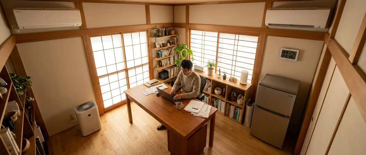 在宅ワーク環境と家電の関係|なぜ「室内環境」が集中力を左右するのか